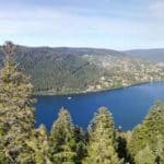 Lake Gerardmer in the Vosges