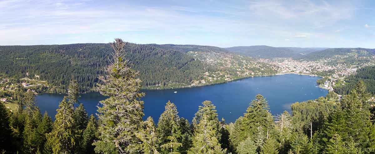 Lac Gérard mer dans les Vosges