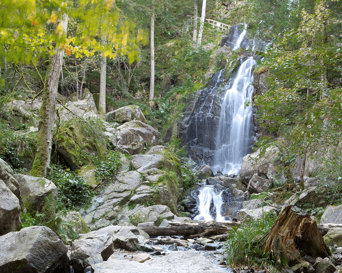 Cascade du Tendon dans les Vosges