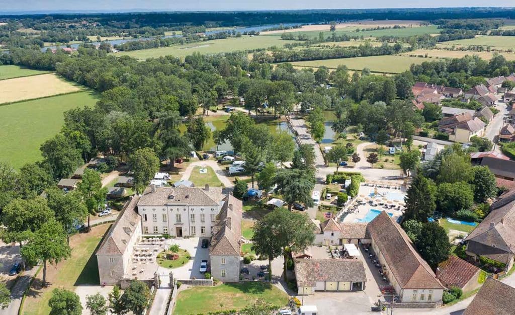 Camping in Burgundy