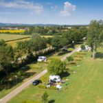 Camping in the countryside