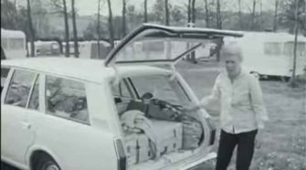 Camping dans les années 1960