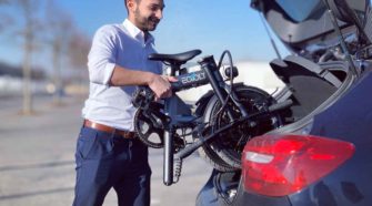 Vélo électrique pliable - Caravane, tente, camping-car