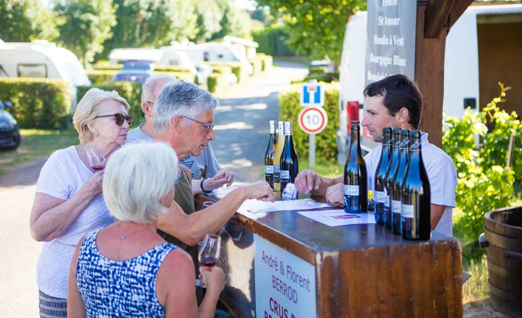 Camping Fleurie Beaujolais