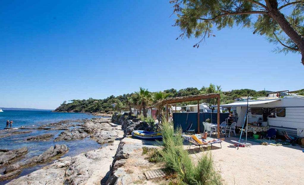 Camping bord de mer Var Borme les Mimosas