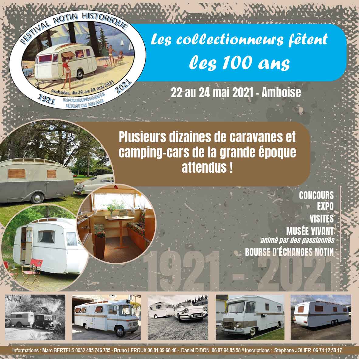 Rassemblement anniversaire des caravanes Notin