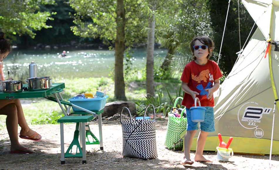 Camping dans les Gorges du Tarn