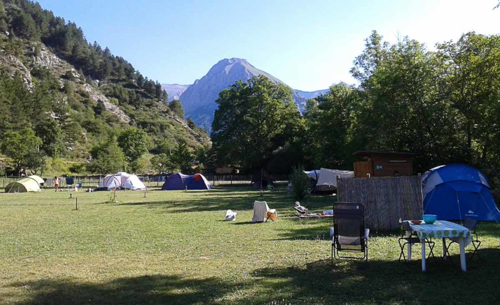 Camping Alpes de Haute Provence Mandala