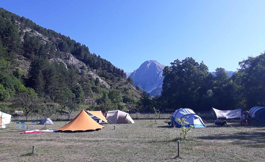 Camping Alpes de Haute Provence Mandala