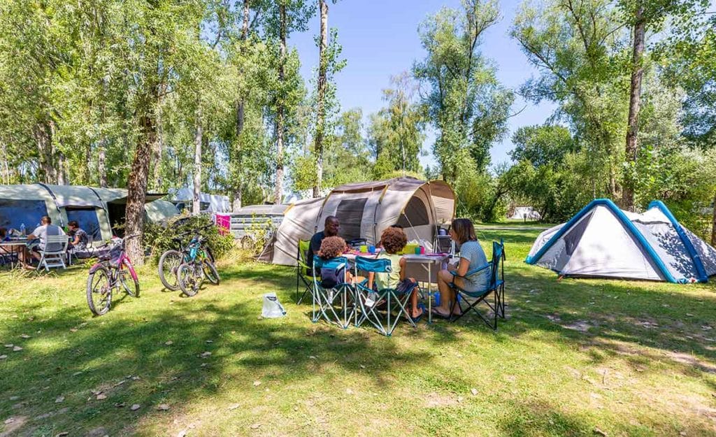 Camping pour caravane à Cheverny dans le Val de Loire