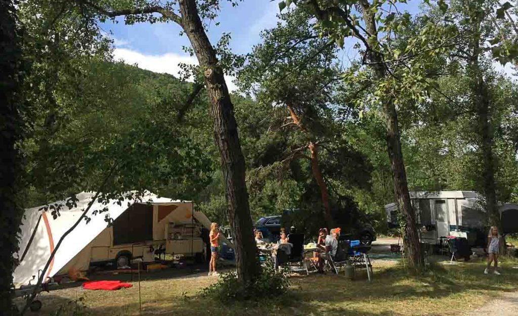 Camping Drôme les Chapelains