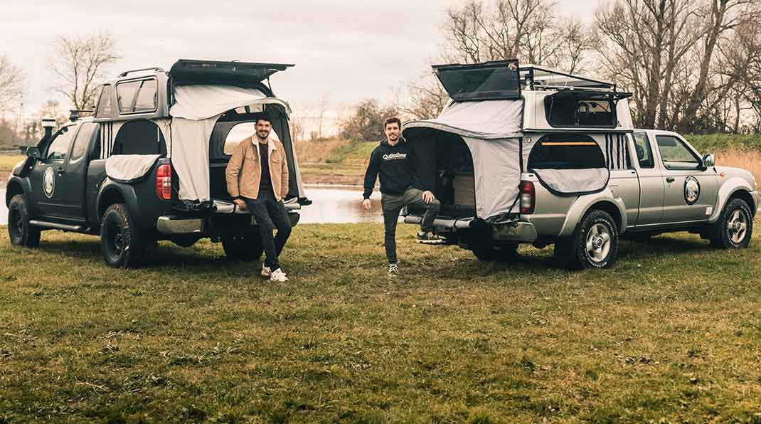 Transformer son pick-up en camping-car