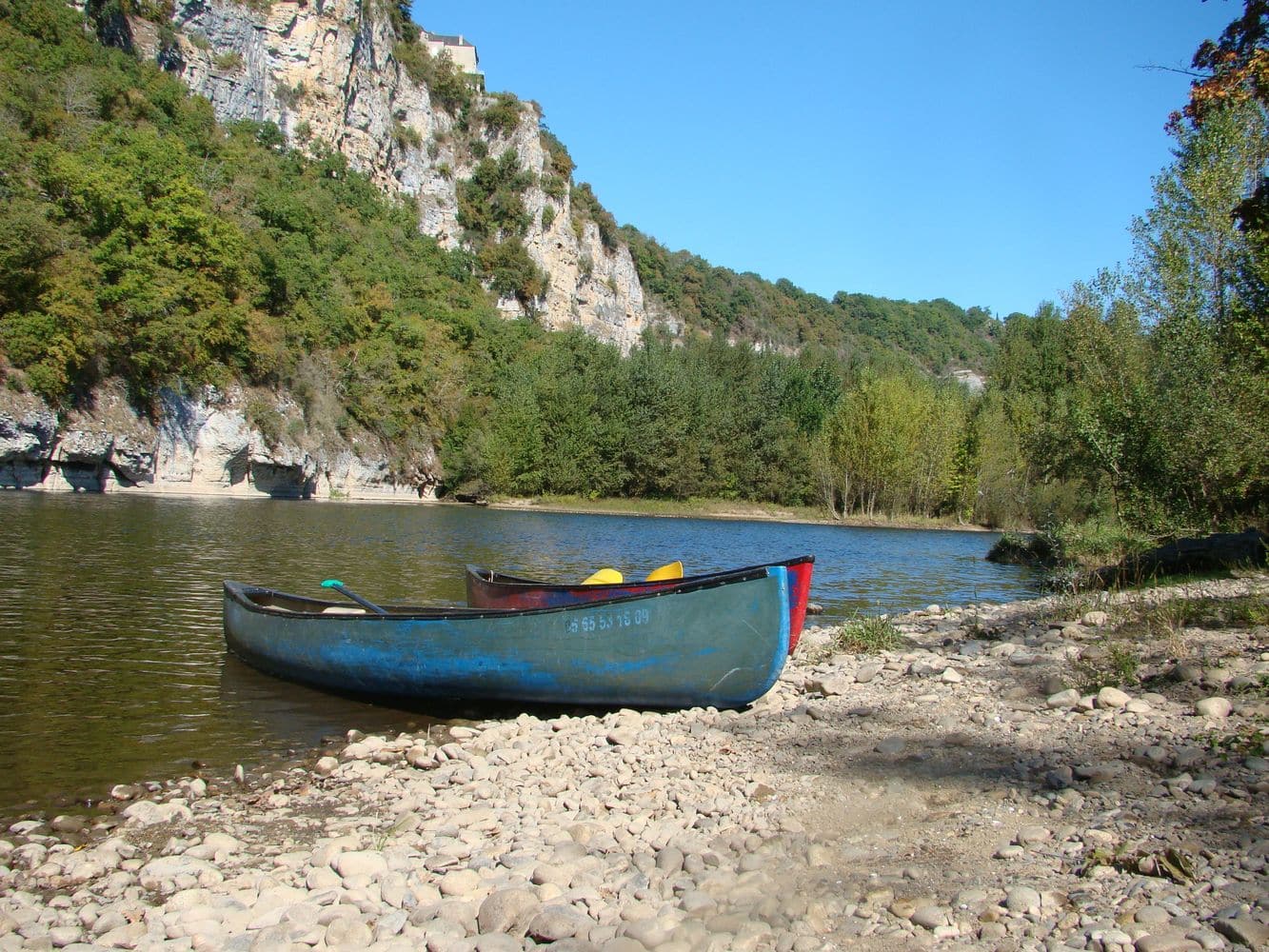 Descente de la Dordogne en Canoë