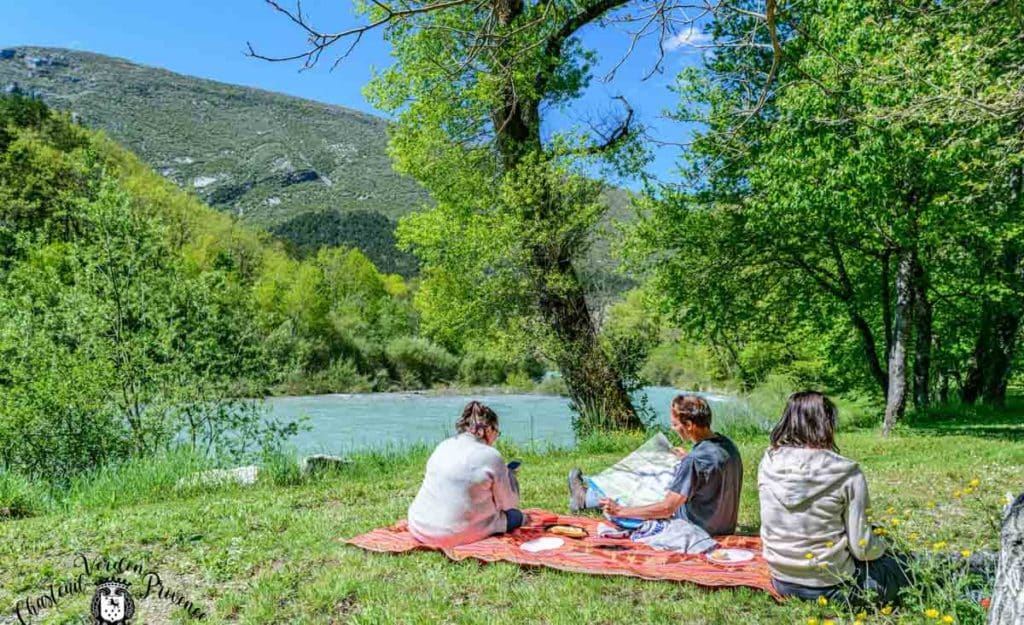 Camping Verdon pour caravane