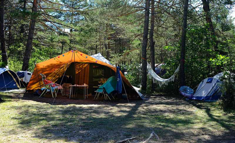 Camping Hautes-Alpes Parc des Sérigons