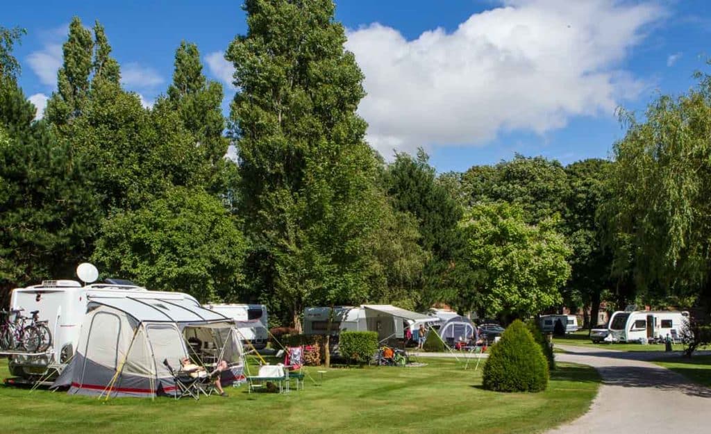 Emplacement de camping Pas de Calais