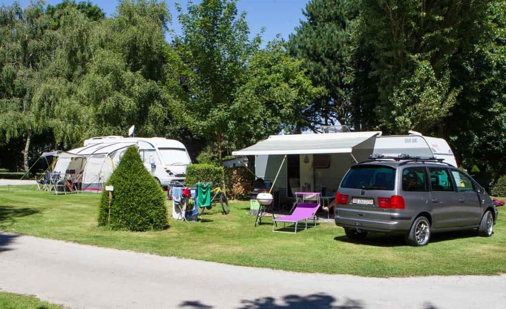 Emplacement de camping Pas de Calais