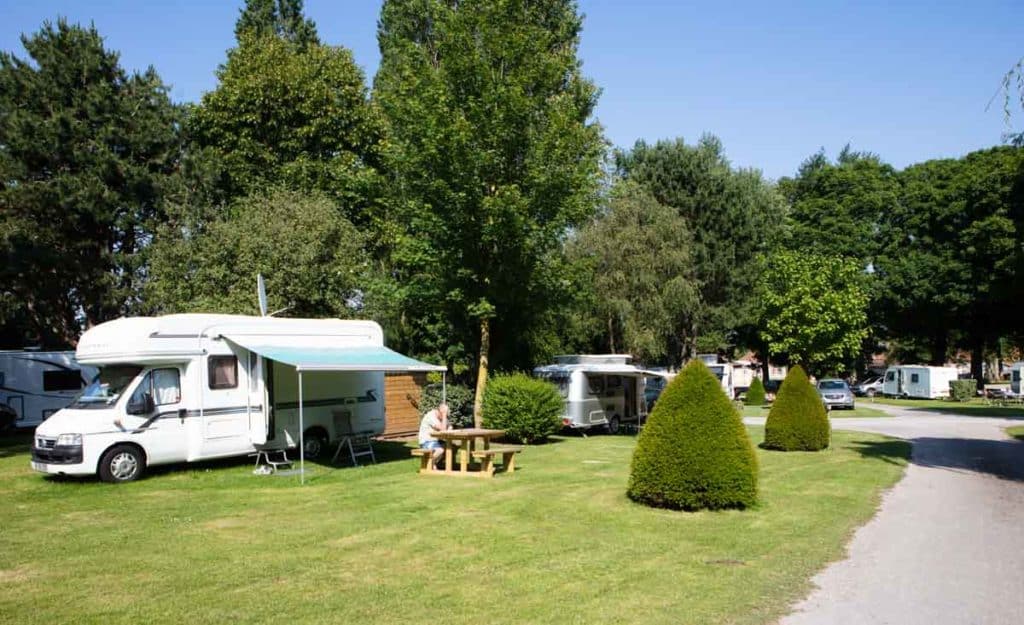 Emplacement de camping Pas de Calais