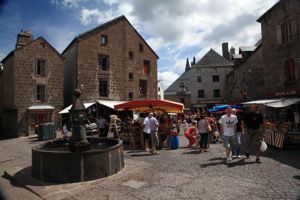 Camping dans les volcans d'Auvergne