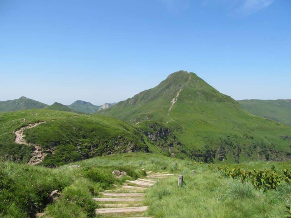 Camping dans les volcans d'Auvergne