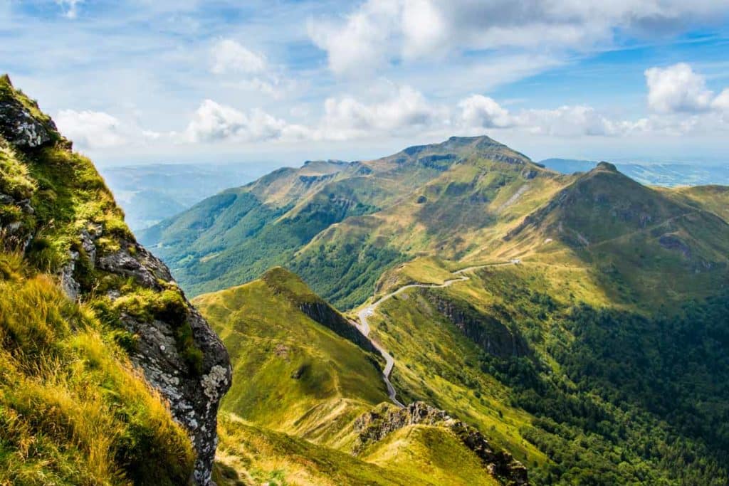 Camping dans les volcans d'Auvergne