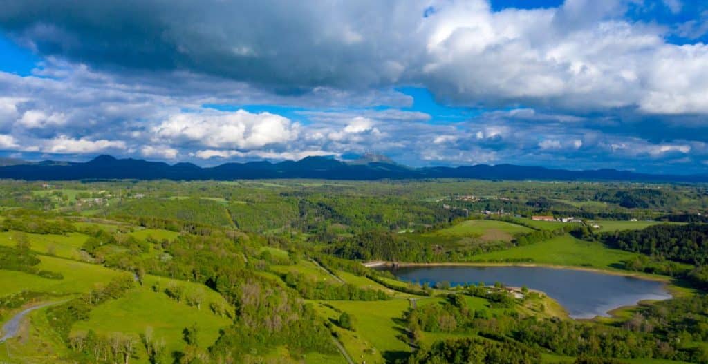 Camping dans les volcans d'Auvergne