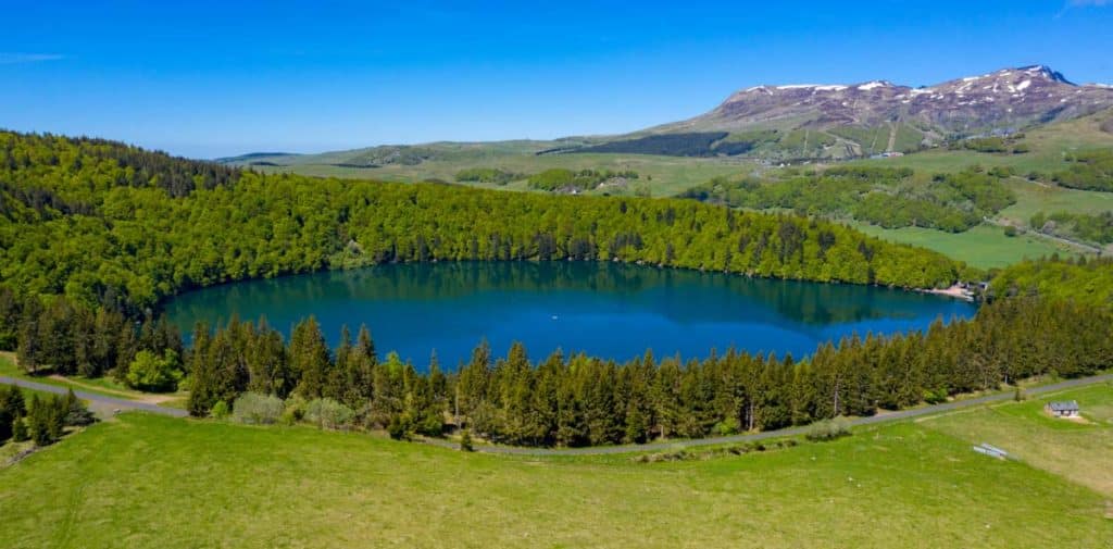 Camping dans les volcans d'Auvergne