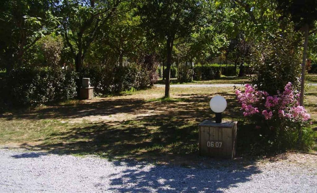 Emplacement de camping en Ardèche à Berrias-et-Casteljau