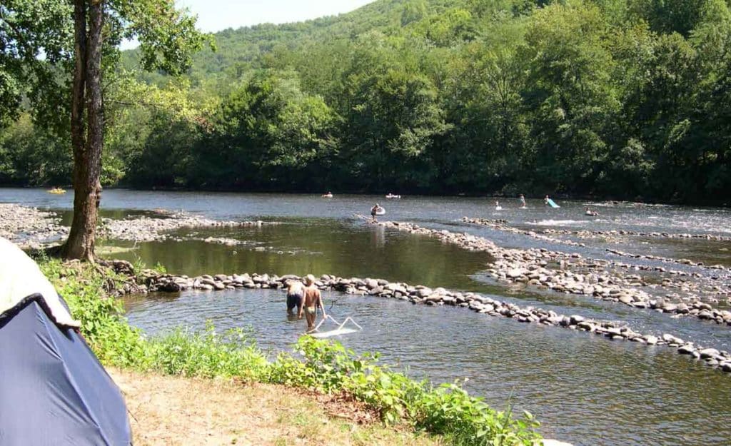 Emplacement de camping en Corrèze