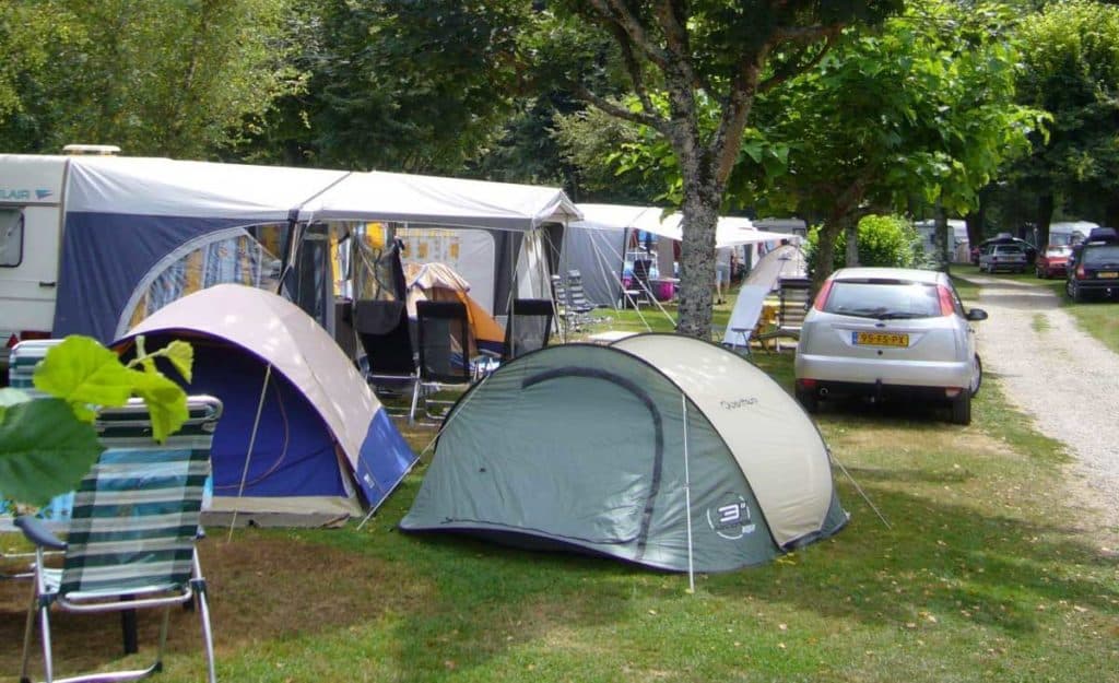 Emplacement de camping en Corrèze