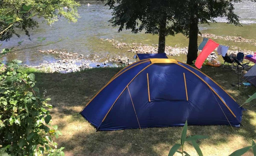 Emplacement de camping en Corrèze