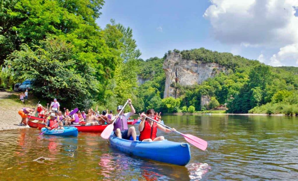 Emplacement de camping en Dordogne à Vitrac