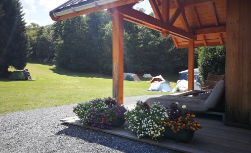 Camping pour caravane en Haute-Savoie