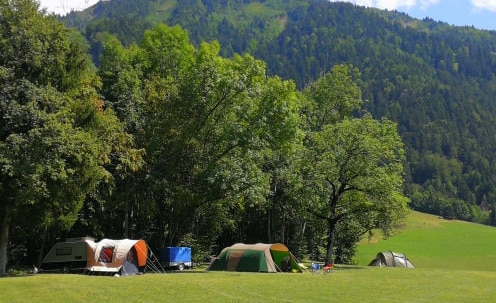 Camping pour caravane en Haute-Savoie