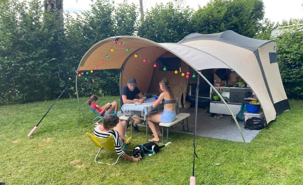 Camping dans l'Ain