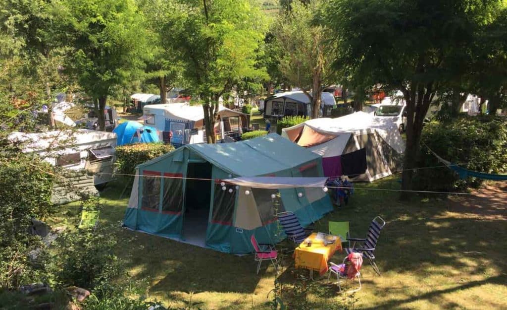 Camping dans les Gorges du Tarn