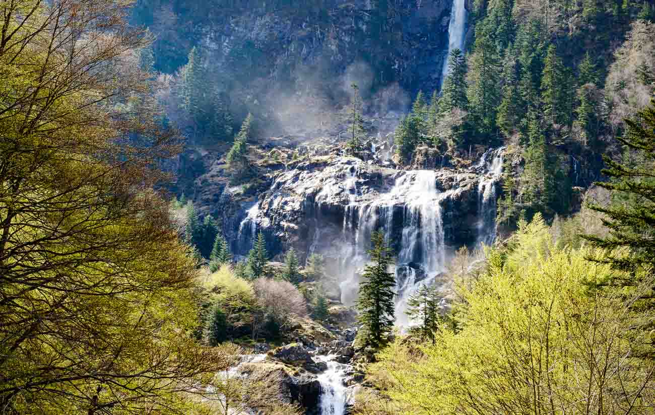 Camping à proximité de la cascade de l'Ars