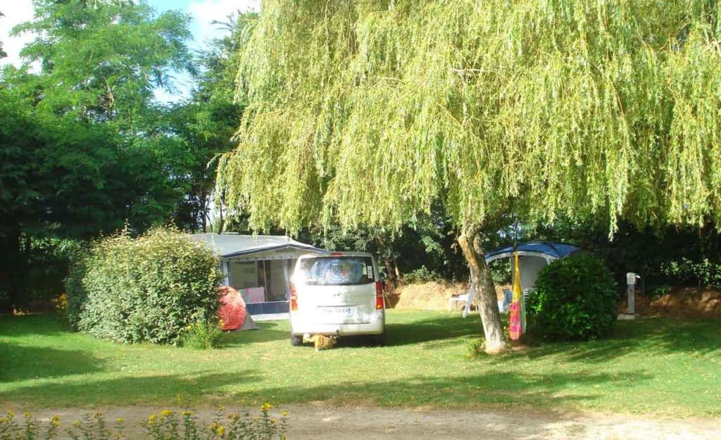 Emplacement de camping en Bretagne