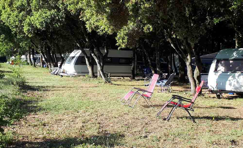 Emplacement de Camping Drôme les Truffières