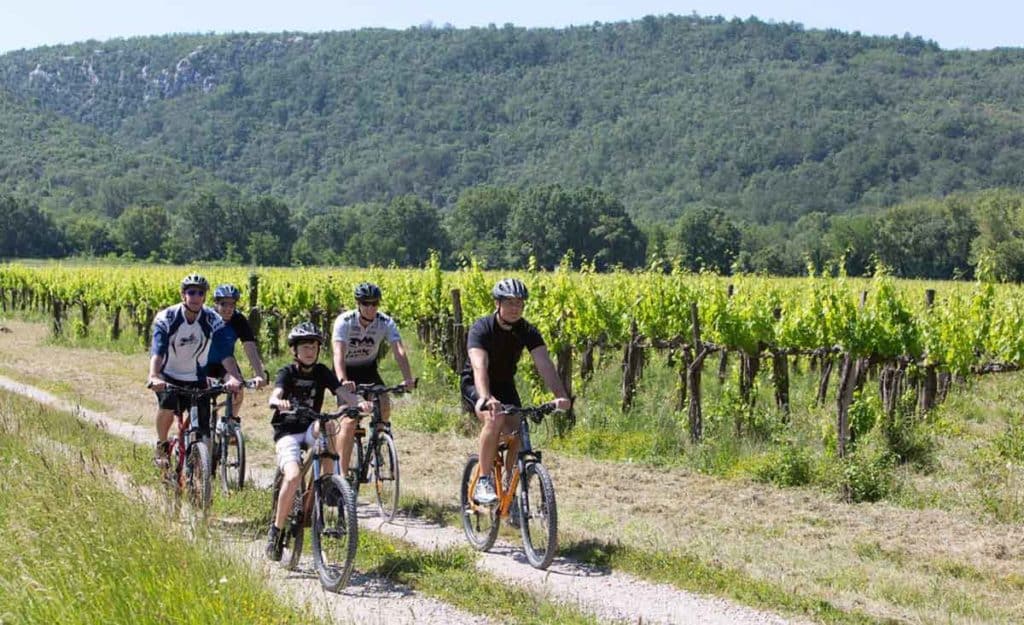 Emplacement de Camping Drôme les Truffières