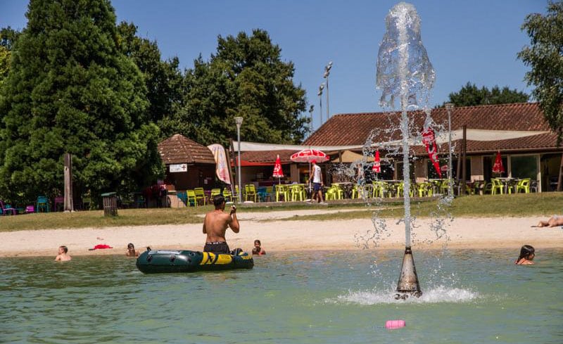 Camping Isère pour caravane Lac du Marandan