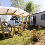 Camping Saumur avec emplacement avec sanitaire individuel