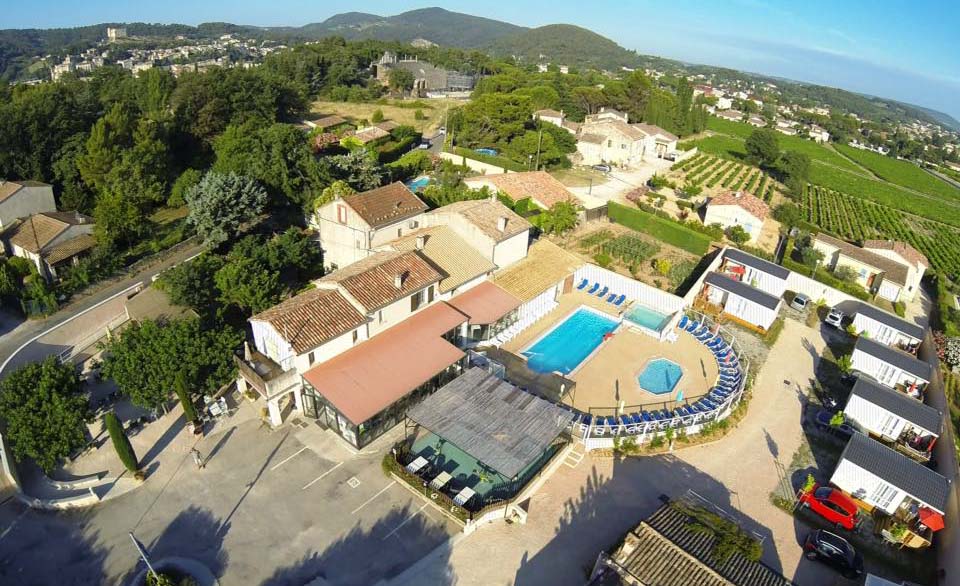 Emplacement de camping à Vaison la Romaine