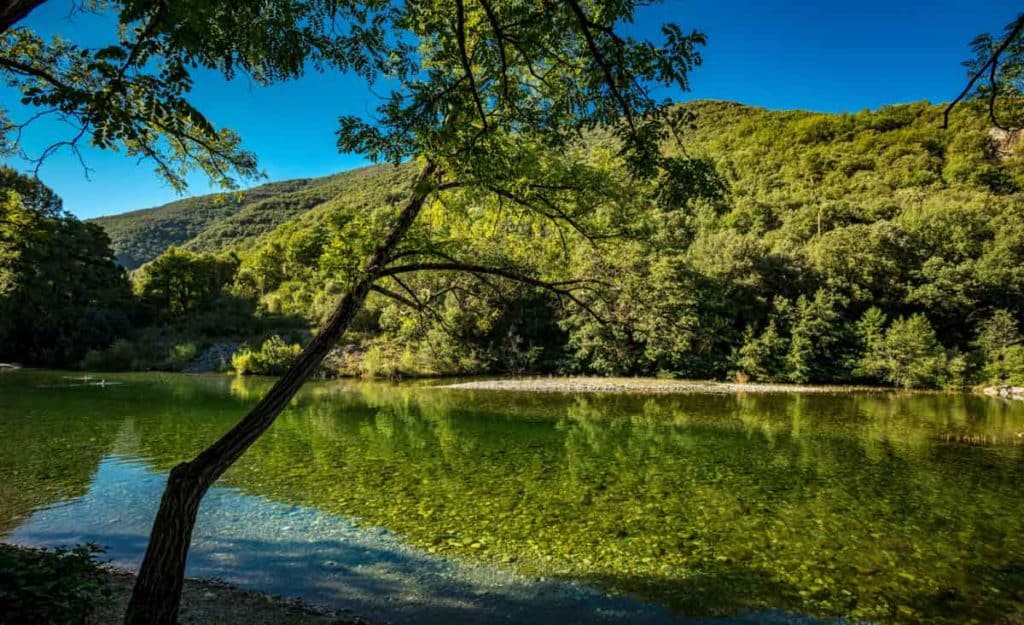 Camping dans les cévennes