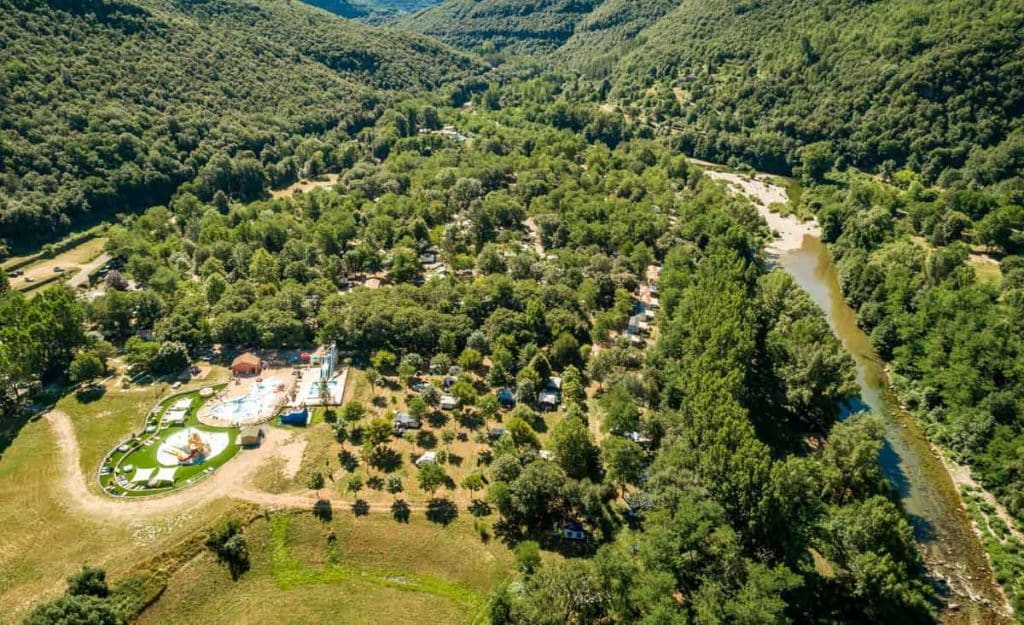 Camping dans les cévennes