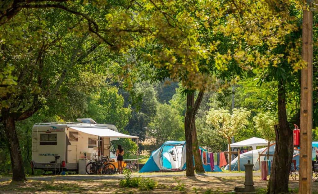 Camping dans les cévennes