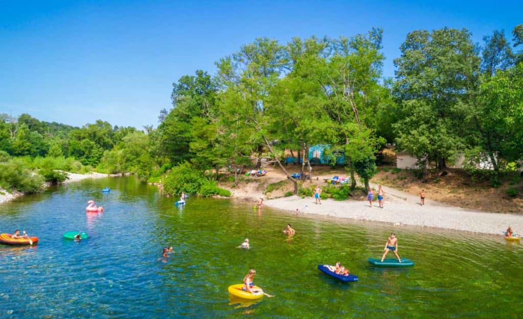 Camping dans les cévennes