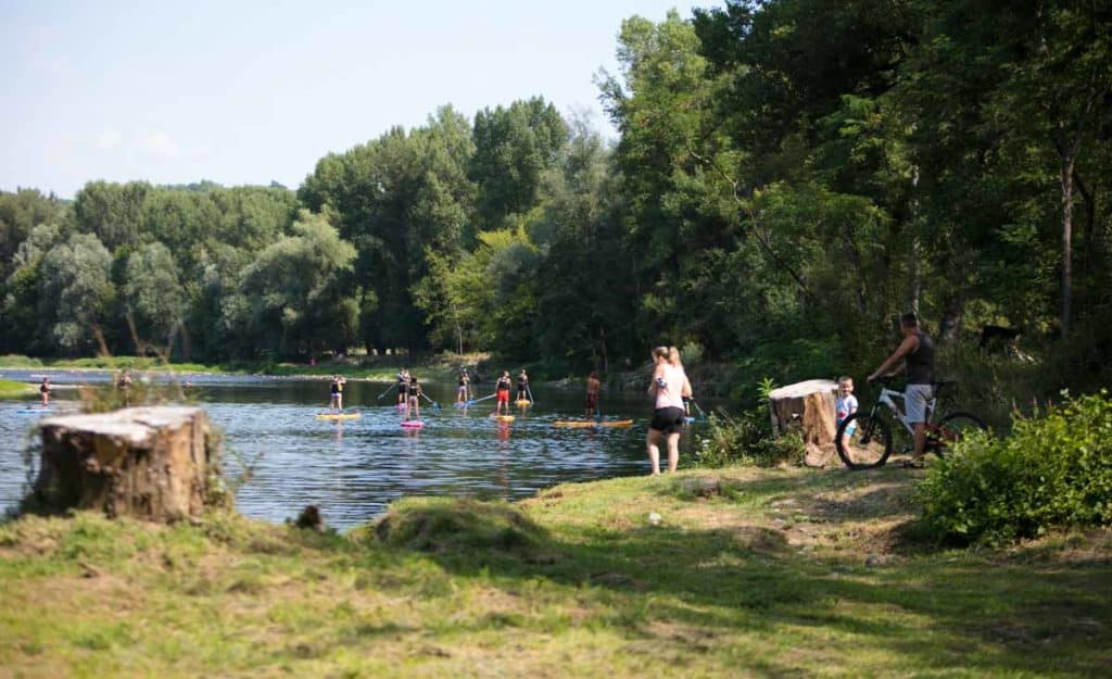 Emplacement de camping en Ardèche