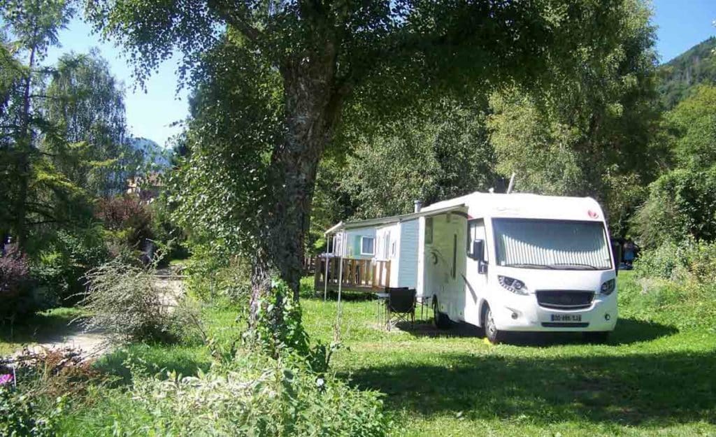 Emplacement de camping en Isère
