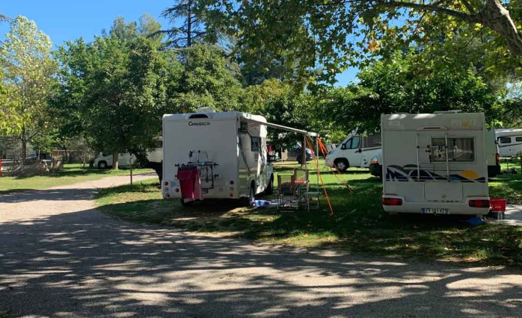 Emplacement de camping à Apt